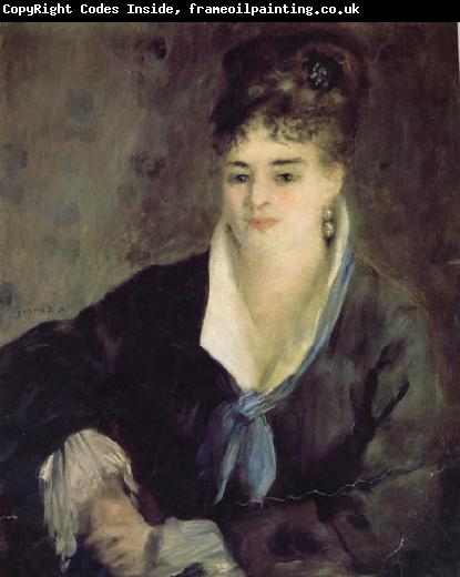 Pierre Renoir Woman in Black